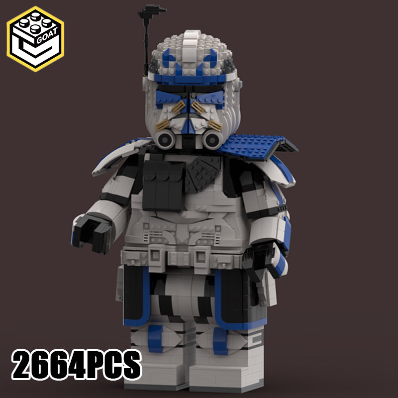 Goat Bricks Star Movie Captain Rex Phase Mega Figure Model
