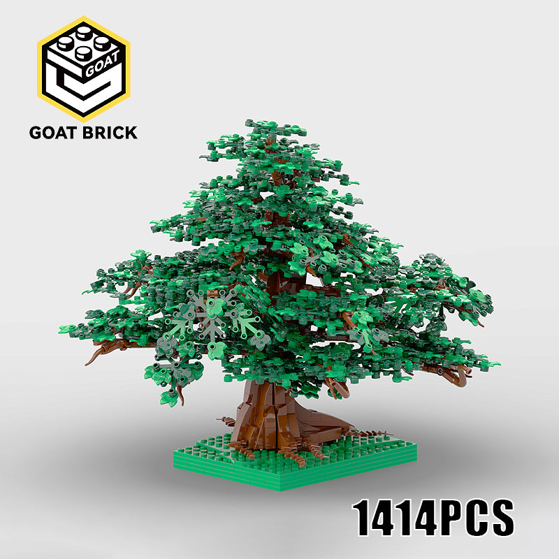 Goat Bricks Groß alte Eiche (Big old Oak) Building Blocks Model