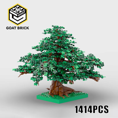 Goat Bricks Groß alte Eiche (Big old Oak) Building Blocks Model