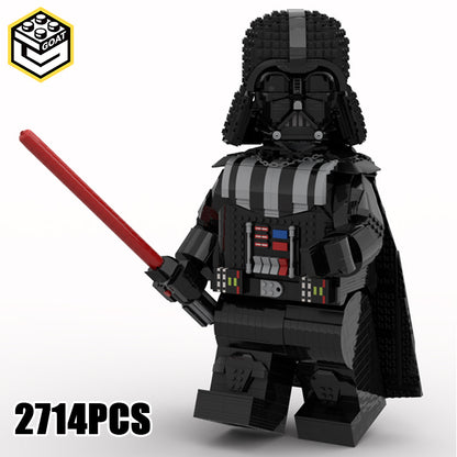 Goat Bricks Star Movie Darth Vader Mega Figure Model