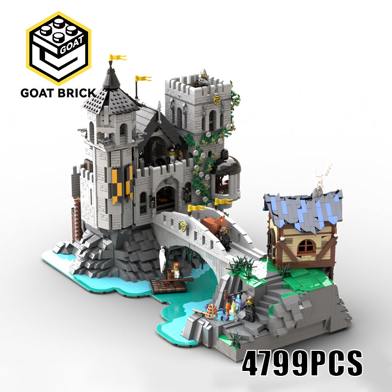 Goat Bricks Serpent's Citadel Building Blocks Model