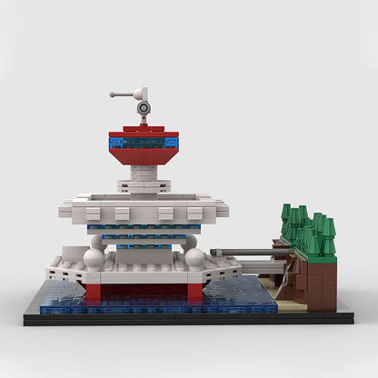 Goat Bricks Great Mazinger - Science's Fortress Building Blocks Model