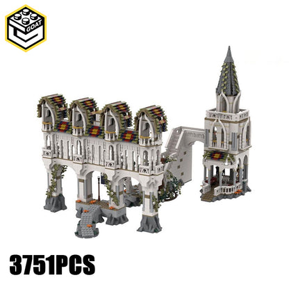 Goat Bricks UCS Rivendell - Gates of Imladris Building Blocks Model
