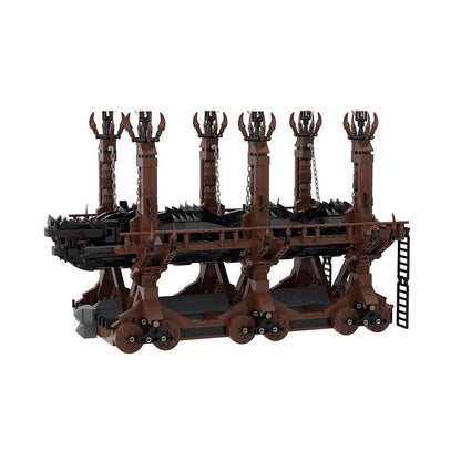 Goat Bricks Wolf's Head Grond Building Blocks Model