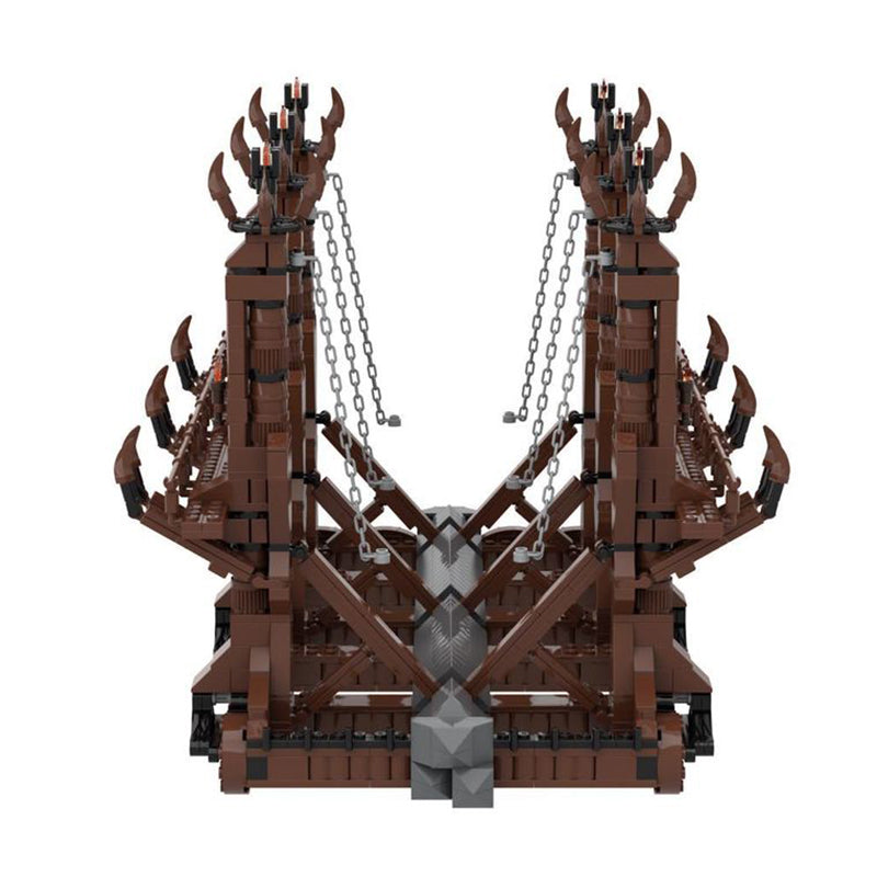 Goat Bricks Wolf's Head Grond Building Blocks Model