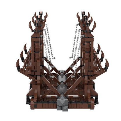 Goat Bricks Wolf's Head Grond Building Blocks Model