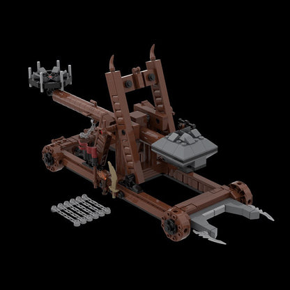 Goat Bricks Mordor Catapult Building Blocks Model
