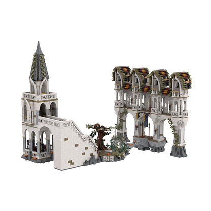 Goat Bricks UCS Rivendell - Gates of Imladris Building Blocks Model