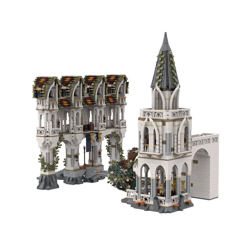 Goat Bricks UCS Rivendell - Gates of Imladris Building Blocks Model