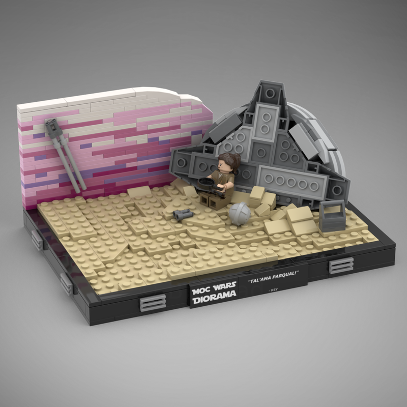 Goat Bricks Star Movie The Scavenger Building Blocks Model