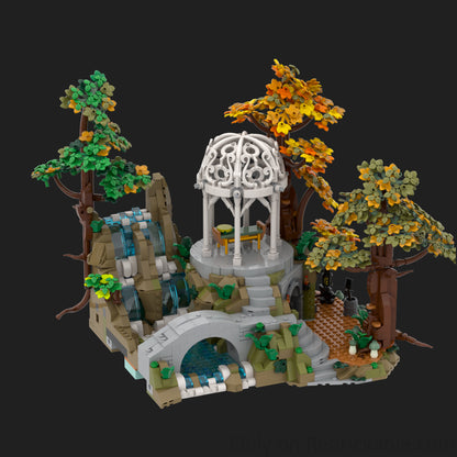 Goat Bricks Rivendell Expansion Building Blocks Model