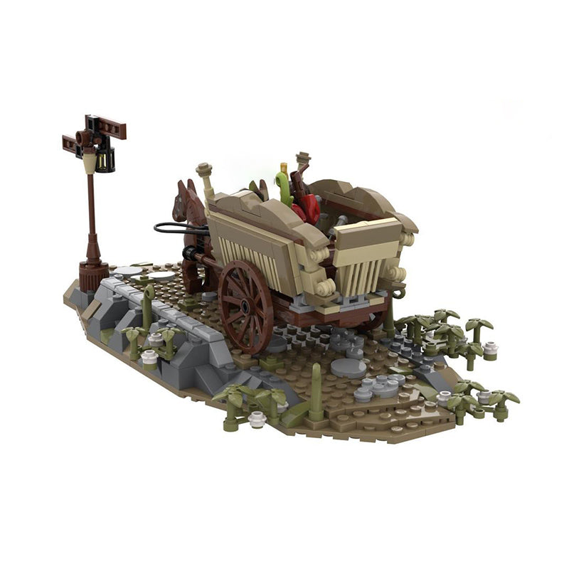 Goat Bricks Gandalf arrives Building Blocks Model