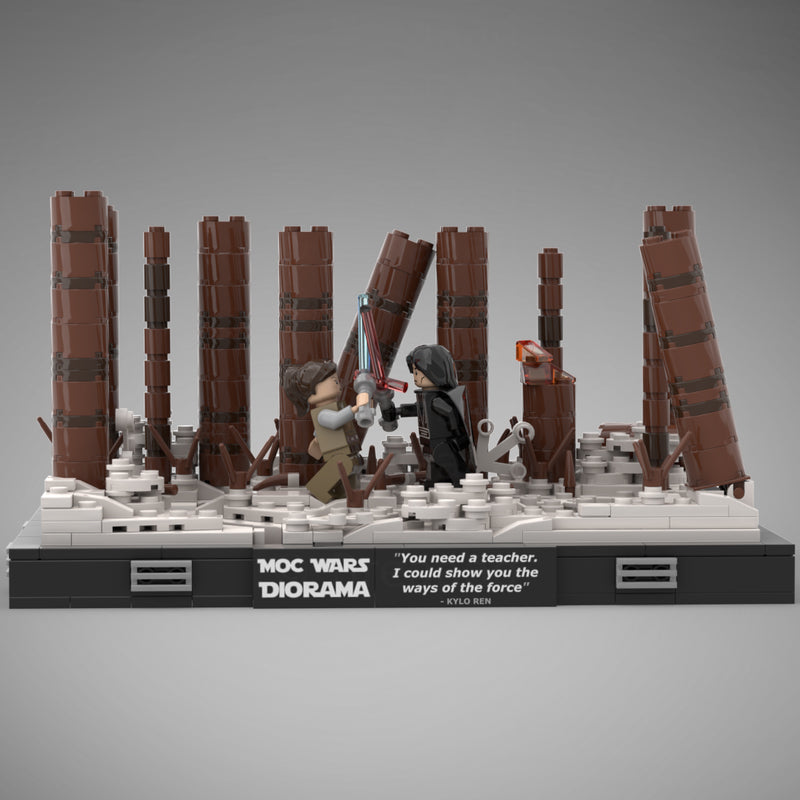 Goat Bricks Star Movie Duel on Starkiller Base Building Blocks Model