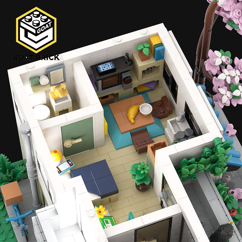 Goat Bricks Japanese Modular Collection II Building Blocks Model