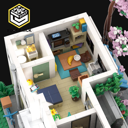 Goat Bricks Japanese Modular Collection II Building Blocks Model