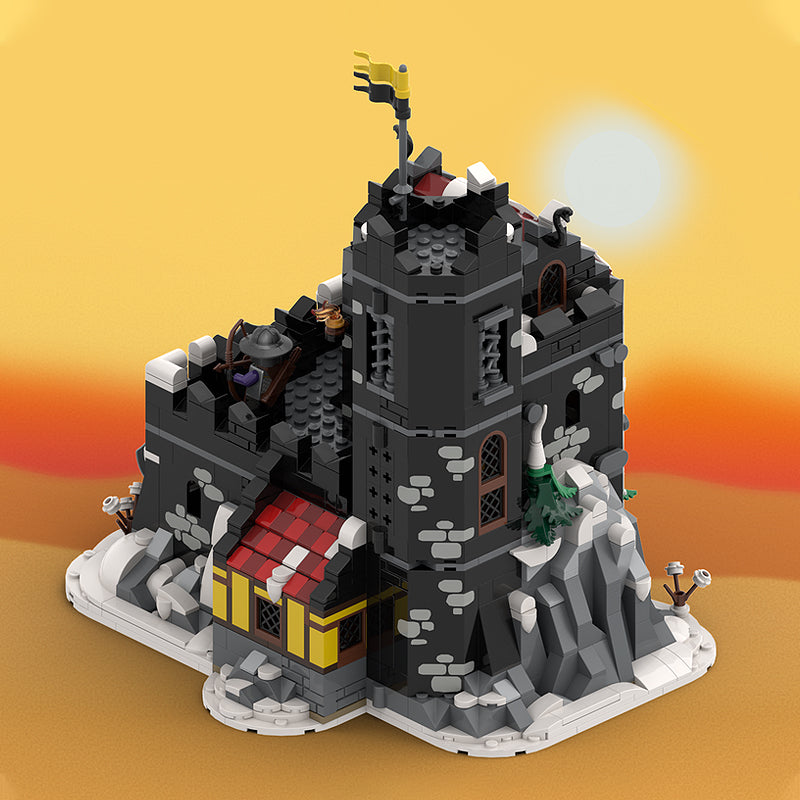 Goat Bricks Serpent Knight's castle Building Blocks Model