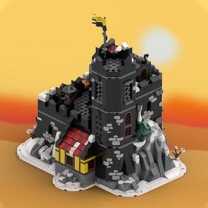 Goat Bricks Serpent Knight's castle Building Blocks Model