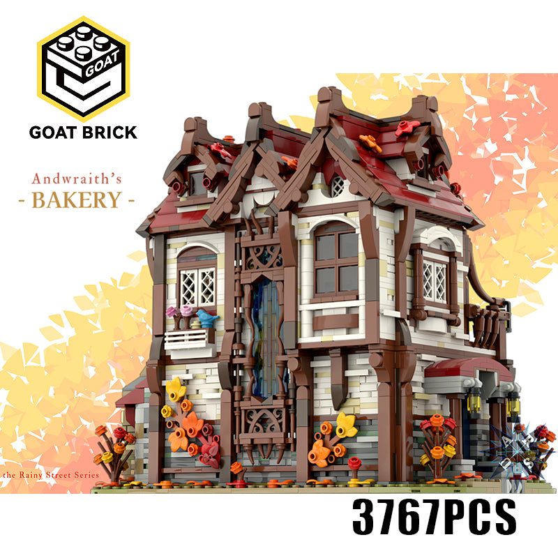Goat Bricks Andwraith's BAKERY [Original] Building Blocks Model