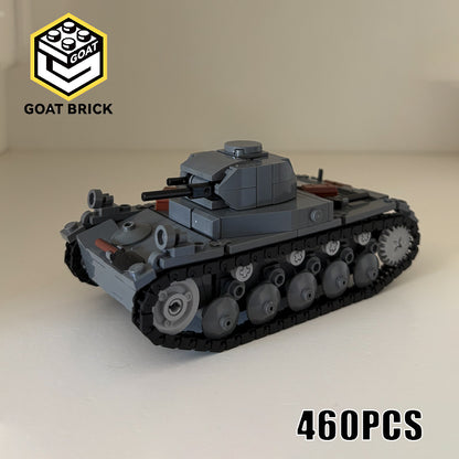 Goat Bricks Panzer II C Building Blocks Model
