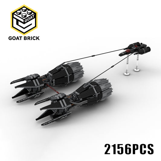 Goat Bricks Star Movie SW - Imperial Podracer Building Blocks Model