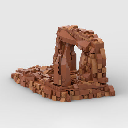 Goat Bricks Star Movie Geonosis Medium Landscape MOC Building Blocks Model
