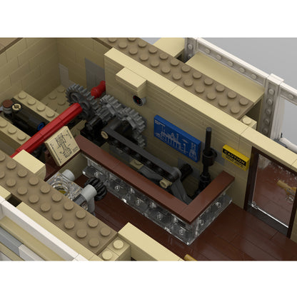Goat Bricks Steamboat - widened Building Blocks Model