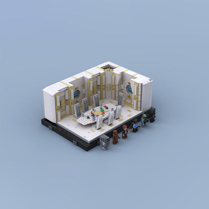 Goat Bricks Star Movie Betrayal in The Clouds Building Blocks Model