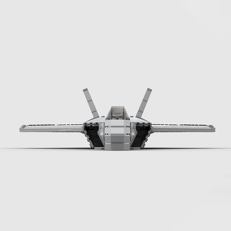 Goat Bricks Lockheed Martin F-22 Raptor Building Blocks Model