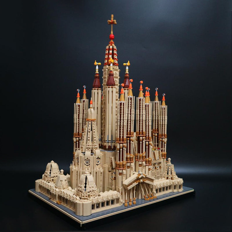 Goat Bricks Sagrada Familia Building Blocks Model