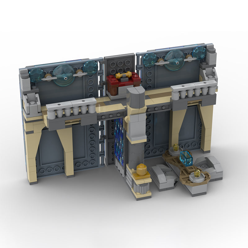 Goat Bricks Star Movie Episode II - Temple Archives Building Blocks Model