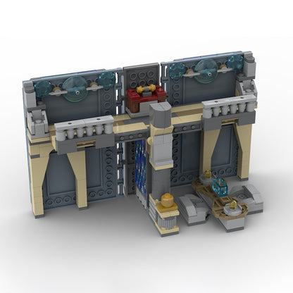 Goat Bricks Star Movie Episode II - Temple Archives Building Blocks Model