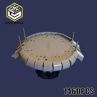 Goat Bricks Star Movie Big Modular Kamino Platform Building Blocks Model