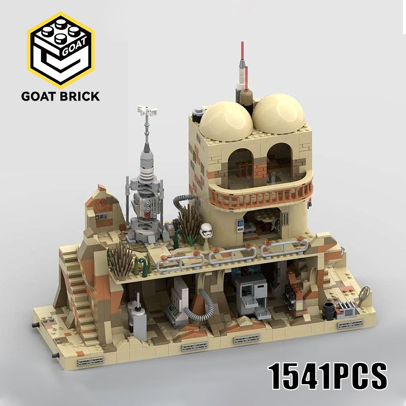 Goat Bricks Rebel Hideout Building Blocks Model