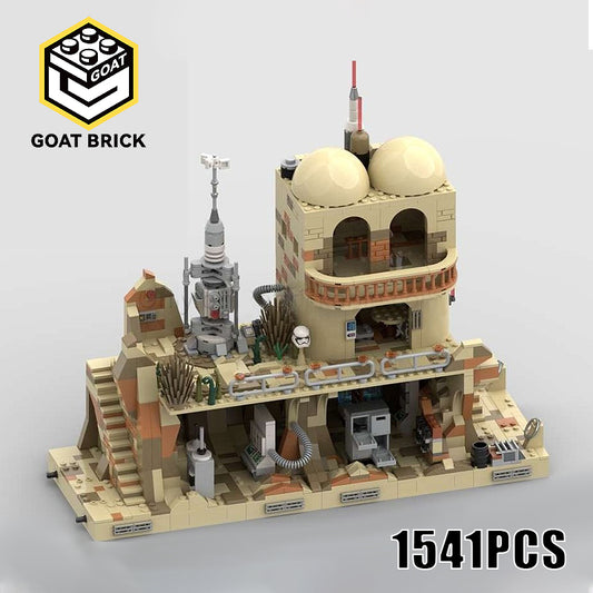 Goat Bricks Rebel Hideout Building Blocks Model