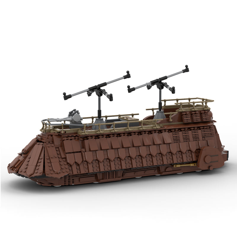 Goat Bricks Star Movie Jabba's Sail Barge Building Blocks Model