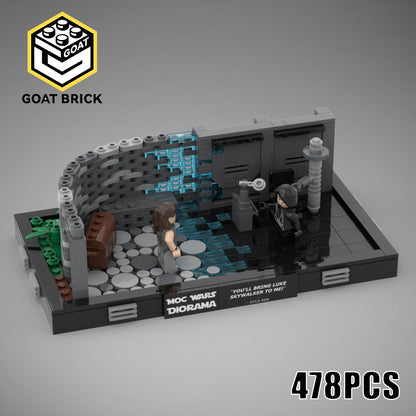 Goat Bricks Star Movie The Force Dyad Building Blocks Model
