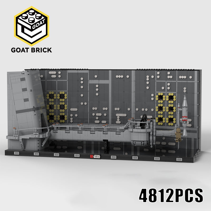 Goat Bricks Star Movie UCS Bespin Duel Diorama Building Blocks Model