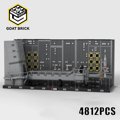 Goat Bricks Star Movie UCS Bespin Duel Diorama Building Blocks Model