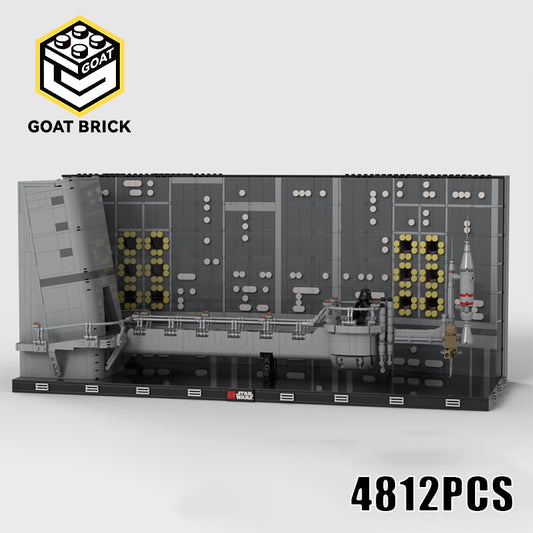 Goat Bricks Star Movie UCS Bespin Duel Diorama Building Blocks Model