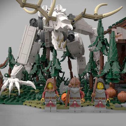Goat Bricks Wendigo, Familiar Voice Building Blocks Model