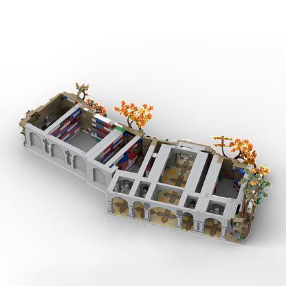 Goat Bricks 10316 Base for Rivendell with an Ancestral Hall Building Blocks Model