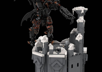Goat Bricks Durin's Tower Building Blocks Model