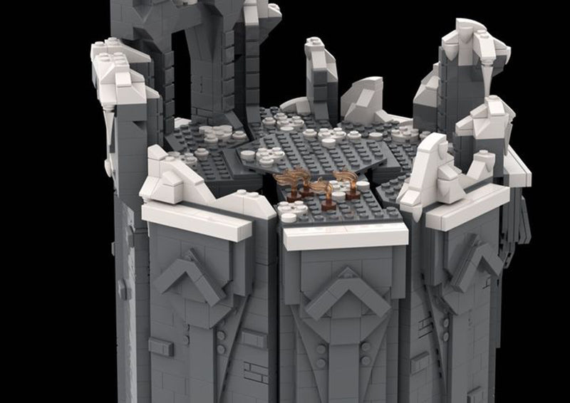 Goat Bricks Durin's Tower Building Blocks Model