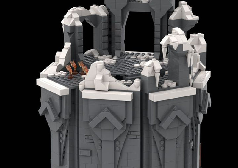Goat Bricks Durin's Tower Building Blocks Model