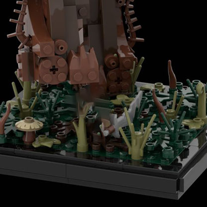 Goat Bricks Treebeard Building Blocks Model