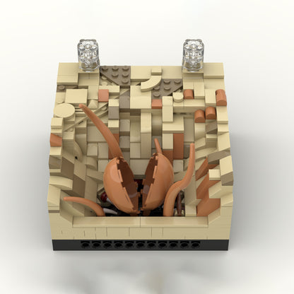 Goat Bricks Star Movie Sarlaac Pit MOD Building Blocks Model