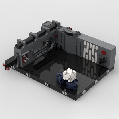 Goat Bricks Star Movie Death Star Diorama Building Blocks Model