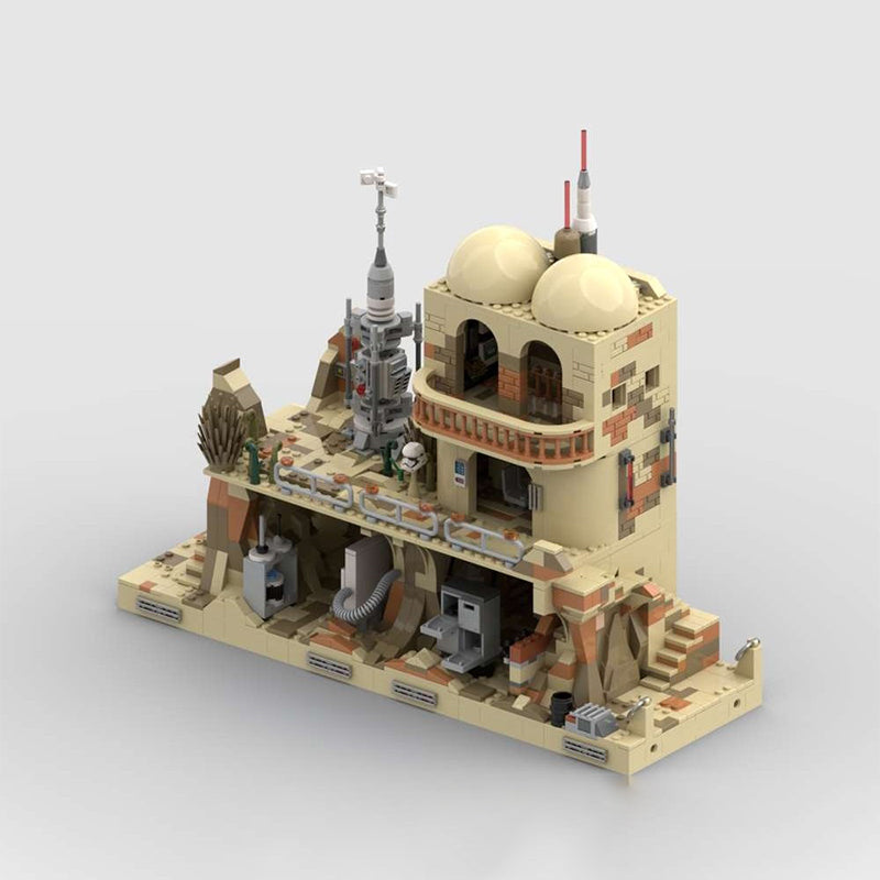 Goat Bricks Star Movie Rebel Hideout Building Blocks Model
