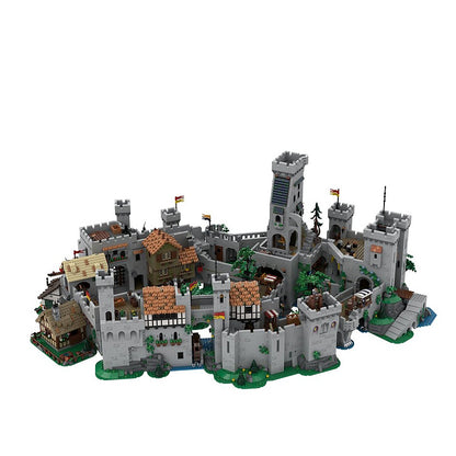 Goat Bricks Massive Castle Full Set of Instructions (all MOCS) Building Blocks Model