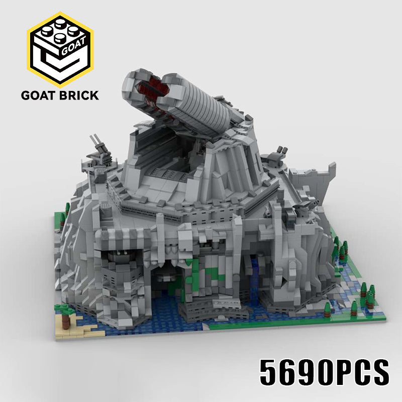 Goat Bricks Star Movie Planetare Kanone "Zenturion" Building Blocks Model